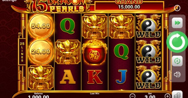 Play in 15 Dragon Pearls: Hold and Win slot online from Booongo for free now | www.qqxiuba.com