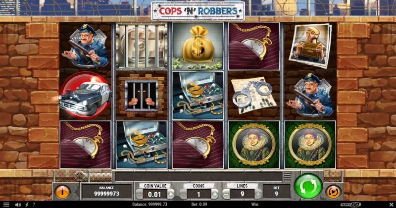 Play in Cops ‘n’ Robbers Slot Online from Play’n GO for free now | www.qqxiuba.com